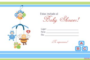 invitaciones para baby shower imprimir