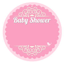 Etiquetas personalizadas para recuerdos de fiesta de baby shower, color  rosa y dorado, 40 calcomanías